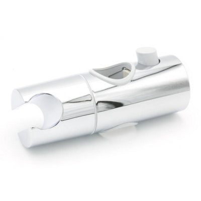 Shower Head Holder Replacement Chrome Shower Rail Slider Arm Adjuster 3 Year Guarantee (22mm