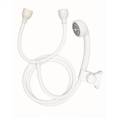 Shower Head Spray Push-on, Double Tap Connection 1.9m Long Price Comparisons | Compare The Build