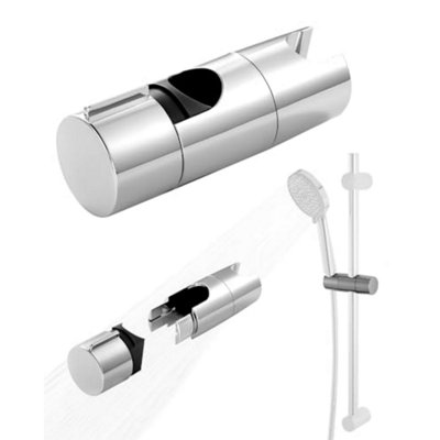 Shower Holder Adjustable 19 25 mm, No Drilling Clamp, Rotation Sprayer ...