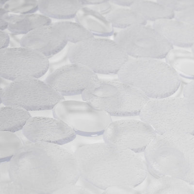Shower Mat for Inside Shower Non-Slip Bathroom Accessories Anti Mould PVC Mats - 4