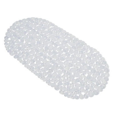Shower Mat for Inside Shower Non-Slip Bathroom Accessories Anti Mould PVC Mats - 5