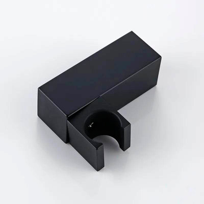 Shower Rail Holder Black Matt Finish Stainless Steel Material Accessory - 5