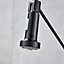 Shower Tap Pull Out Spray Head Replacement Sprayer Kitchen Plumbing Black Finish