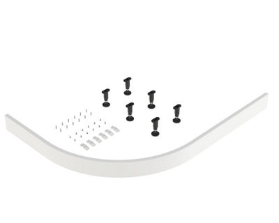 Plum&Clay Shower Tray Riser Leg Set & Plinth Kit For Antislip Square & Rectangle Trays - Kit A