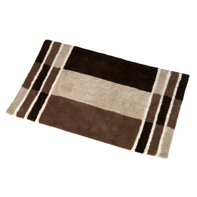 Showerdrape 100% Cotton Arlington Natural Bath Mat 800 x 500mm Price Comparisons | Compare The Build