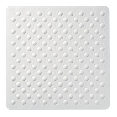 Showerdrape 100% Cotton Sola White Anti-slip Shower Mat 530mm Price Comparisons | Compare The Build