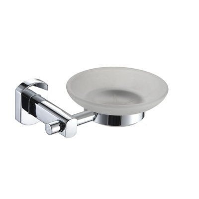 Showerdrape Admiralty Chrome Stainless Steel Wall Mounted Soap Dish