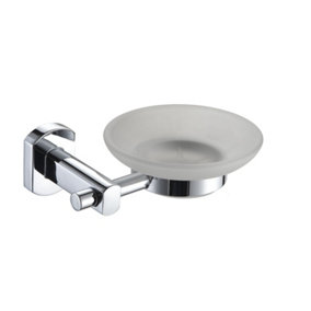 Showerdrape Admiralty Chrome Stainless Steel Wall Mounted Soap Dish