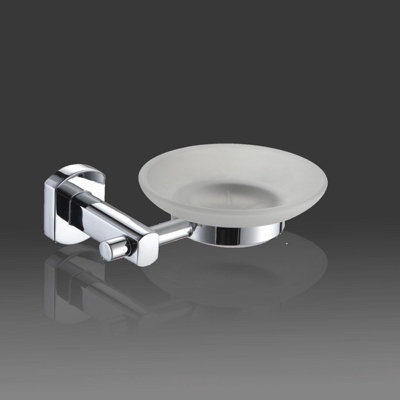 Showerdrape Admiralty Chrome Stainless Steel Wall Mounted Soap Dish