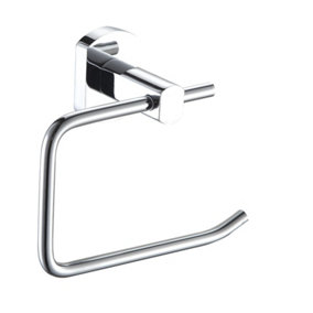 Showerdrape Admiralty Chrome Stainless Steel Wall Mounted Toilet Roll Holder
