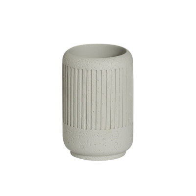 Showerdrape Alexandria Concrete Resin Freestanding  Bathroom Tumbler