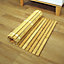 Showerdrape Bamboo Anti-slip Folding Duck Board Bath Floor Mat (L)600mm (W)400mm