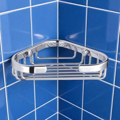 Showerdrape Clasico Rust Proof Stainless Steel Small Corner Shower ...