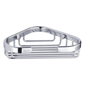 Showerdrape Clasico Wall Mounted Stainless Steel Chrome Small Basket
