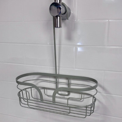 Showerdrape Dante Sage Green Mini Shower Caddy