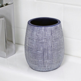 Showerdrape Denim Blue Tumbler