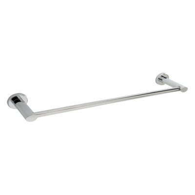 Showerdrape Eternity Rust Proof Chrome Towel Rail Wall Mounted (W)500mm