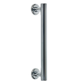 Showerdrape Excel Stainless Steel Straight Bathroom Safety Grab Rail (L)300mm
