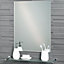 Showerdrape Fairmont Rectangular Frameless Bathroom Mirror Large (L)700mm (W)500mm