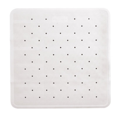 Showerdrape Large White Anti-slip Shower Mat (L)530mm (W)530mm Price Comparisons | Compare The Build