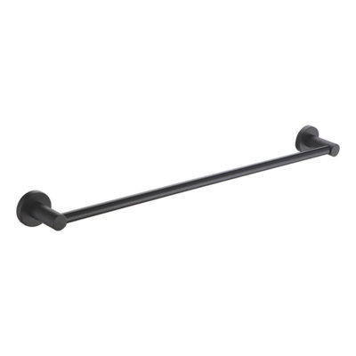 Showerdrape Modernity 500mm Black Stainless Steel Wall Mounted Towel Rail Price Comparisons | Compare The Build