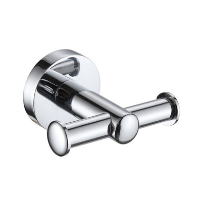 Showerdrape Modernity Chrome Stainless Steel Wall Mounted Robe Hook