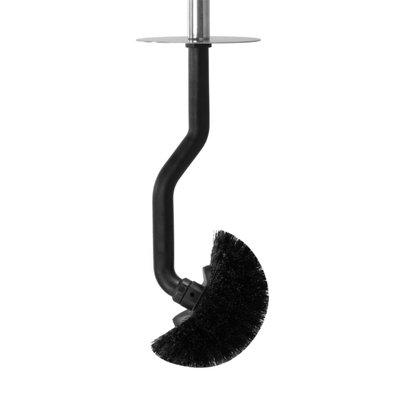 Showerdrape Nexus  Black Toilet Brush & Holder