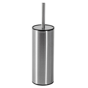 Showerdrape Nexus Satin Stainless Steel Toilet Brush & Holder