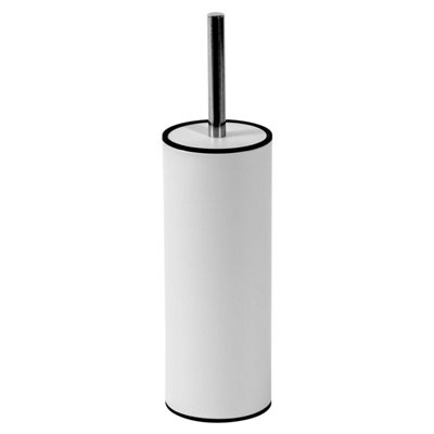 Showerdrape Nexus White Toilet Brush & Holder DIY at B&Q