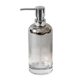 Showerdrape Ombre Glass Freestanding Liquid Soap Dispenser