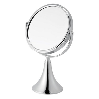 Showerdrape Panos 3x Magnifying Chrome Round Vanity Mirror