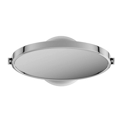Showerdrape Panos Round 3x Magnification Double Sided Vanity Mirror (H)26cm (W)16cm