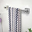 Showerdrape Pushloc Suction Wall Mounted Towel Rail (W)550mm