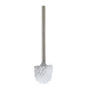 Showerdrape Satin Finish Replacement Toilet Brush & Handle