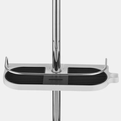 Showerdrape Shower Rail Shelf Storage Shelf Caddy