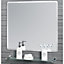 Showerdrape Trafalgar Square Frameless Bathroom Mirror Small (L)450mm (W)450mm