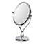 Showerdrape Triton Oval 5x Magnification Double Sided Vanity Mirror (H)34.5cm (W)19.5cm