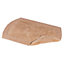 Showerdrape Ultra Biscuit 100% Cotton Reversible Bath Mat (L)800mm (W)500mm