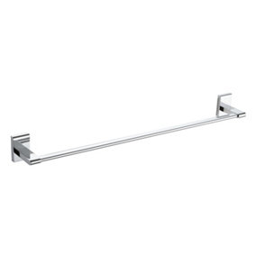 Showerdrape Unity Rust Proof Stainless Steel Chrome Towel Rail Wall Mounted (W)500mm