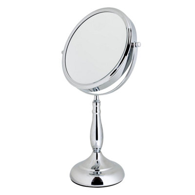 Showerdrape Vidos 7x Magnifying Chrome Round Vanity Mirror