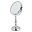Showerdrape Vidos Round 7x Magnification Double Sided Vanity Mirror (H)40.5cm (W)20cm