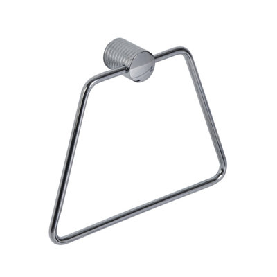 Showerdrape Vitality Chrome Stainless Steel Wall Mounted Towel Ring