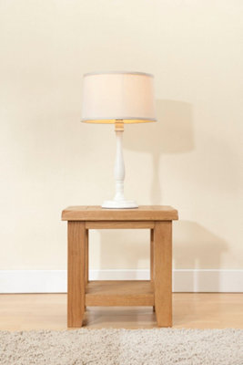 Shrewsbury Lamp Table - L33 x W40 x H40 cm - Oak
