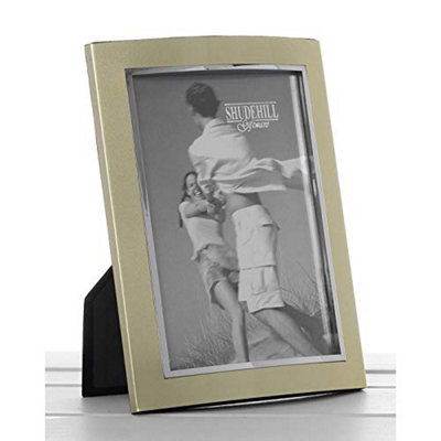 Shudehill Giftware Gold Anodised Photo Frame 5" X 7" DIY at B&Q