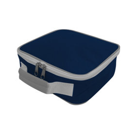 Shugon Sandwich Lunchbox (4 Litres) (Pack of 2) Navy/Light Grey (One Size)