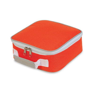 Shugon Sandwich Lunchbox (4 Litres) (Pack of 2) Orange/Light Grey (One ...