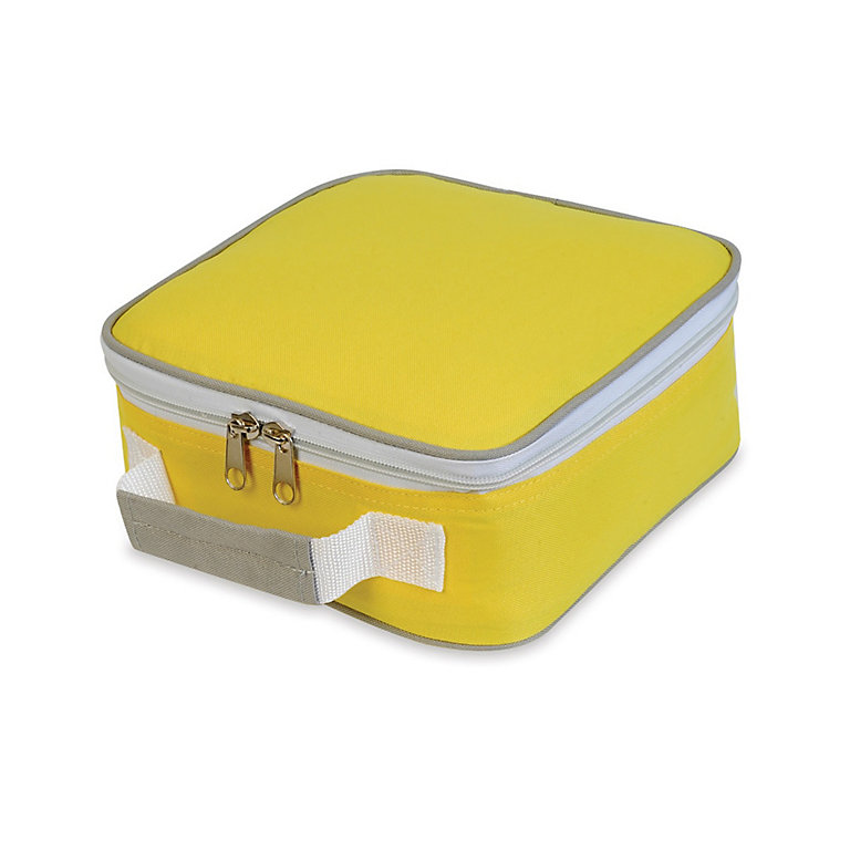 Shugon Sandwich Lunchbox (4 Litres) (Pack of 2) Yellow/Light Grey (One ...