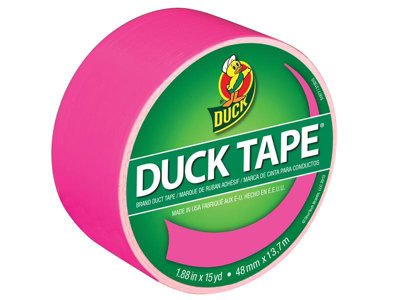 Shurtape 1265016 Duck Tape 48mm x 13.7m Neon Pink SHU1265016