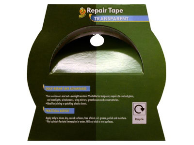 Shurtape 260195 Duck Tape Repair Tape Transparent 48mm x 25m SHU260195