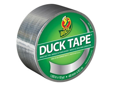 Shurtape 280621 Duck Tape 48mm x 9.1m Chrome SHU280621